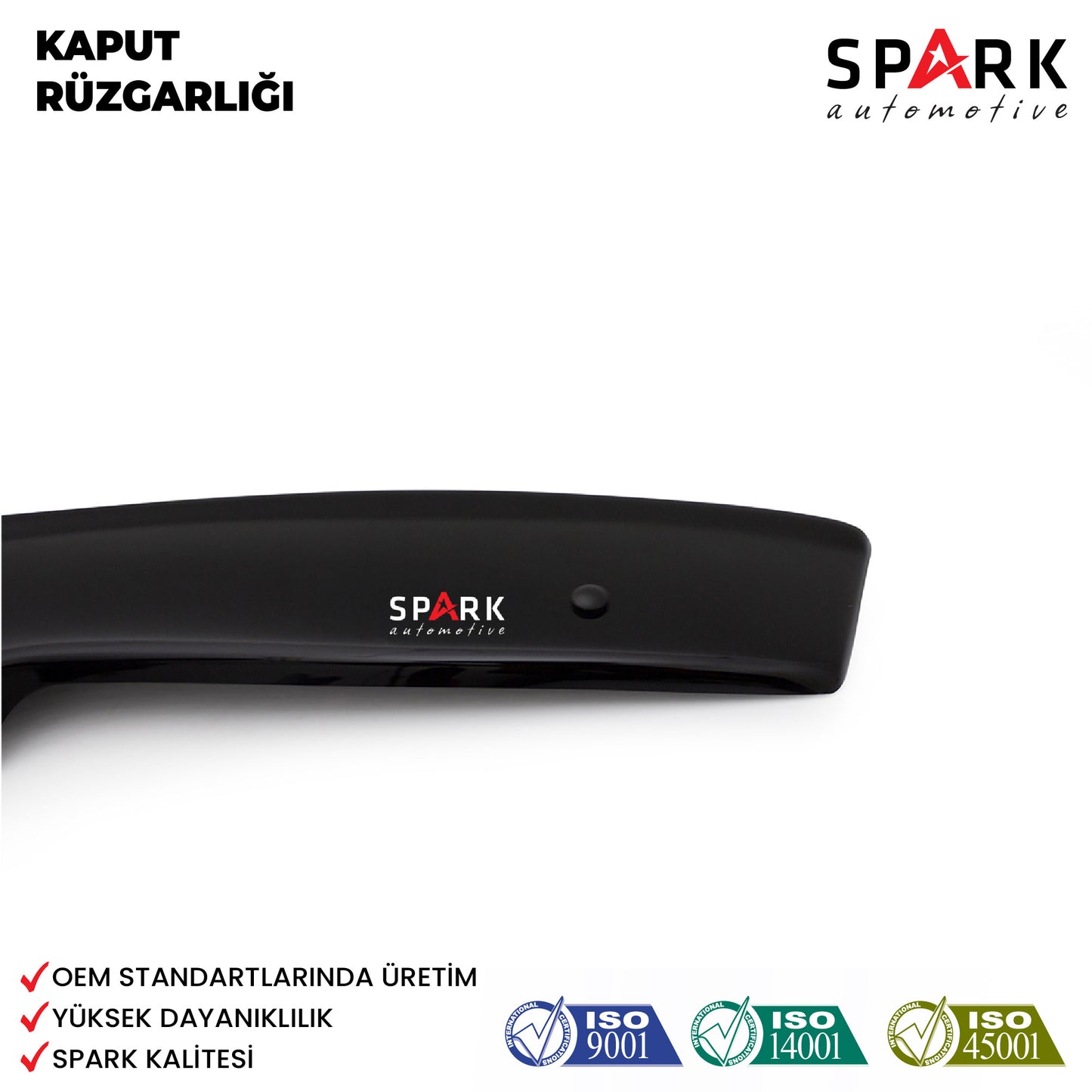 Volkswagen Transporter T4 1995-2003- Yıl Aralığı Uyumlu Kaput Rüzgarlığı 4mm