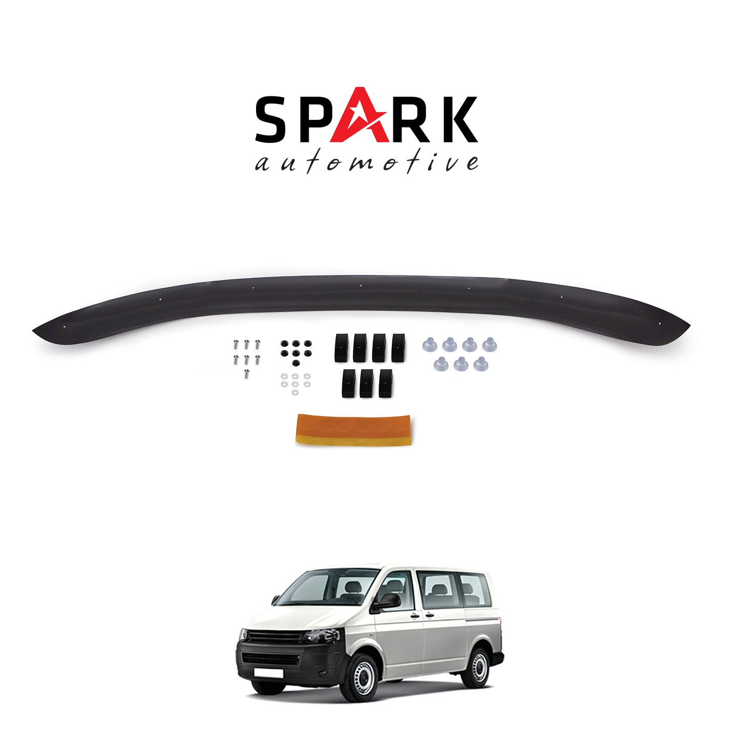 Volkswagen Transporter T5 2009-2014 Yıl Aralığı Uyumlu Kaput Rüzgarlığı 3mm
