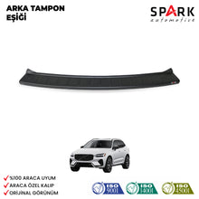 Volvo XC60 2017- Yılı ve Sonrası Uyumlu Arka Tampon Eşiği Mat