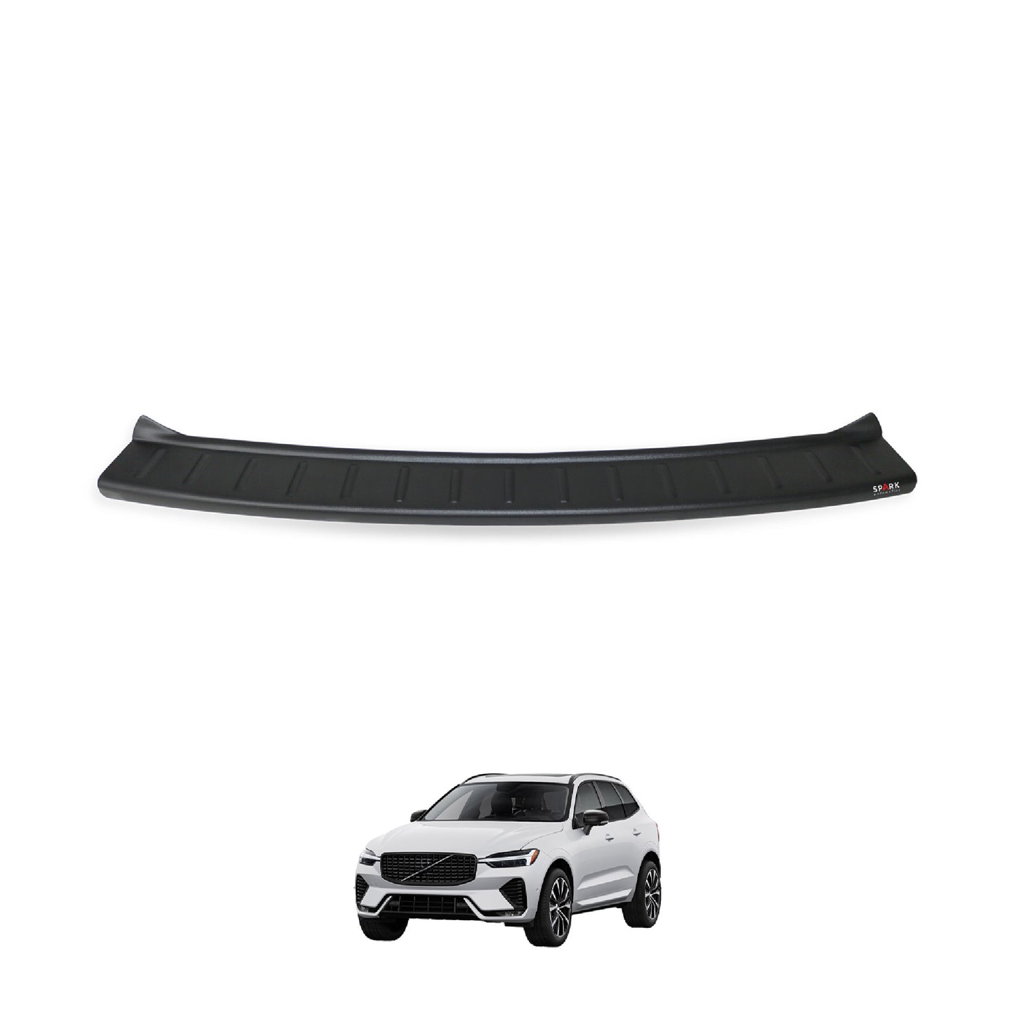 Volvo XC60 2017- Yılı ve Sonrası Uyumlu Arka Tampon Eşiği Mat