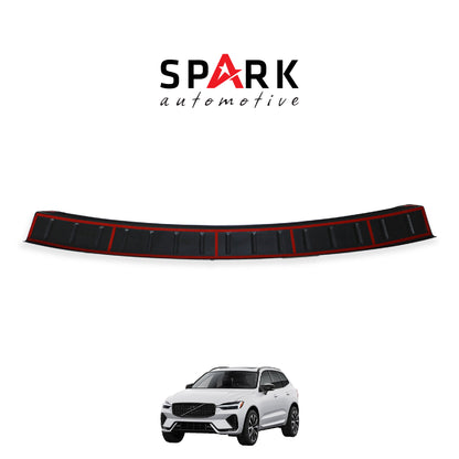 Volvo XC60 2017- Yılı ve Sonrası Uyumlu Arka Tampon Eşiği Mat